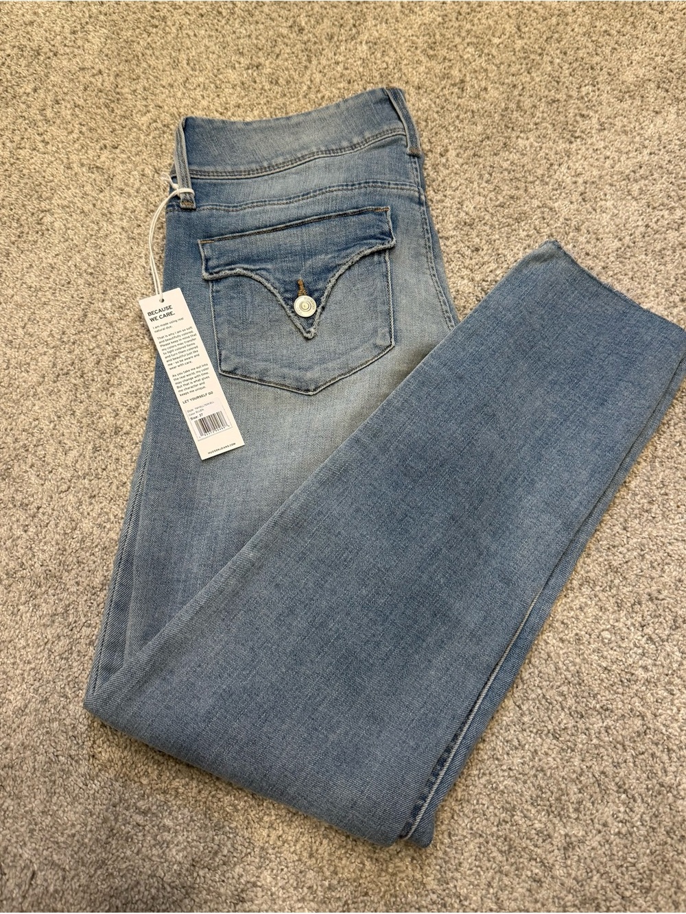 NWT Hudson Jeans Light Blue Collin Women’s Jeans